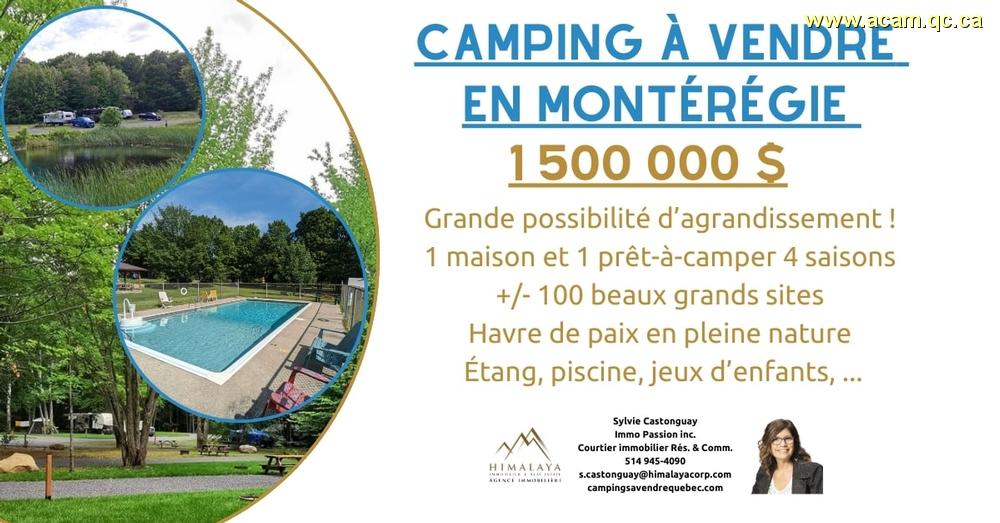 Immobilier-campingavendre-mont Commerce